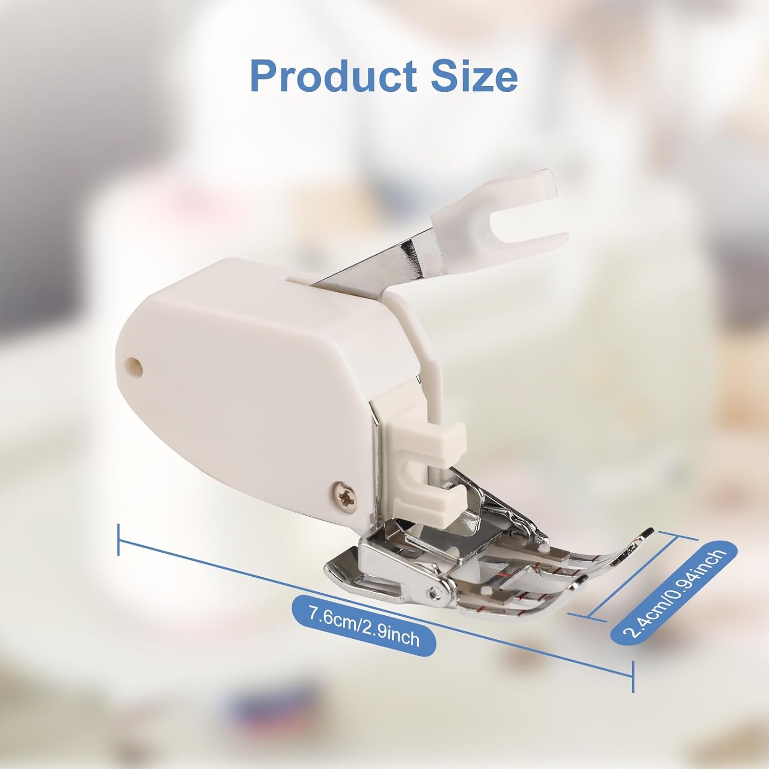 Presser Foot Open Toe Walking Foot Quilting and Sewing Thick Fabrics Compatible with Brother Sewing Machine F033N F033 XC2214002 for Brother Walking Foot Sewing Machine