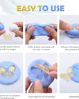 Silicone Putty - 7/8 LB Flexible Silicone Mold Making Kit for Reusable Silicone Molds Making - Easy 1:1 Mixing Ratio Fast Cured Molding Putty for Casting, Resin Molds, Soap Molds, Candle Molds