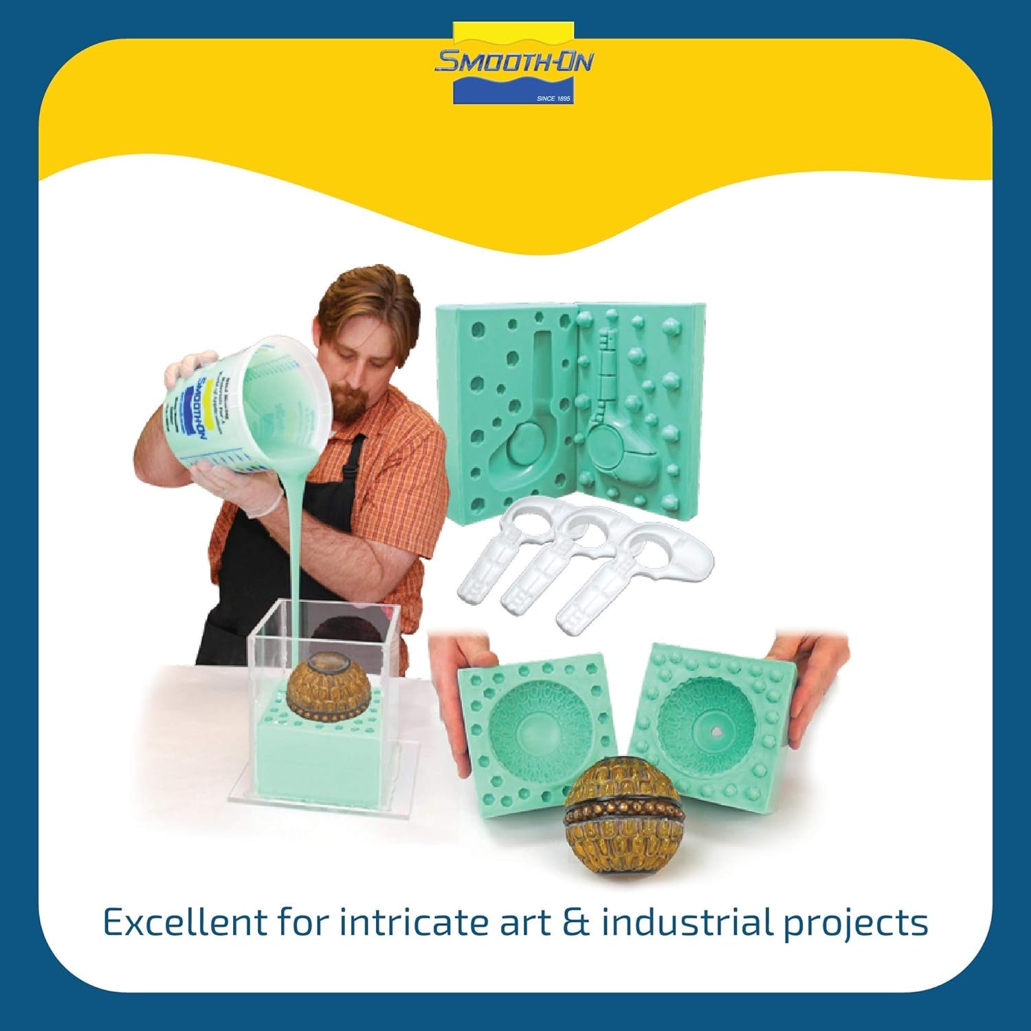 Mold Star 30-1A:1B Mix by Volume Platinum Silicone Rubber - Pint Unit