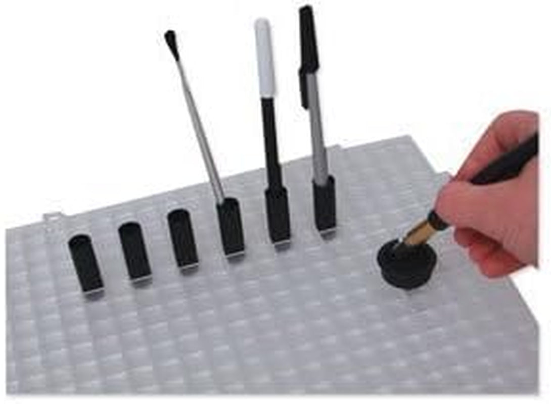 Waffle Grid 2-Pack - the Original Multi-Use Modular Grid System - Solid Bottom - Best Used for Cutting Glass, Catching Small Pieces, Contain Water, Put under Plants, Etc. - Made in USA