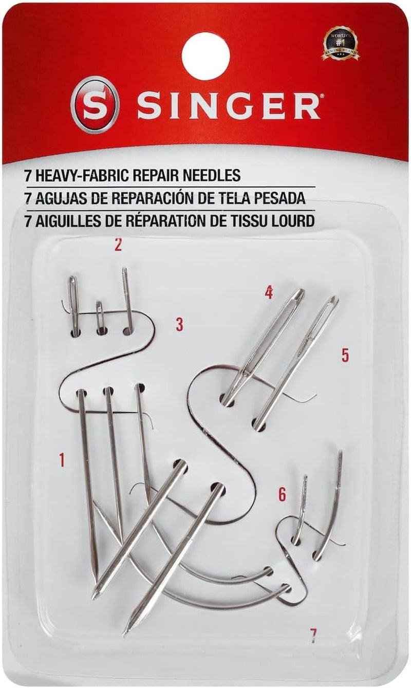 Heavy Duty Household Hand Needles 7 Count, 3-Pack
