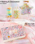 Pastel Foam Balls for Slime, 18 Pack 0.09-0.14 Inch Balls Mini Small Assorted Beads Homemade Arts DIY Crafts Supplies for Wedding Party Christmas New Year Decoration