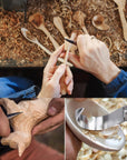 Wood Carving Tools Set, Wood Whittling Kit for Beginners Kids and Adults - Wood Carving Kit with Detail Wood Carving Knife, Whittling Knife, Wood Chisel Knife, Gloves, Carving Knife Sharpener