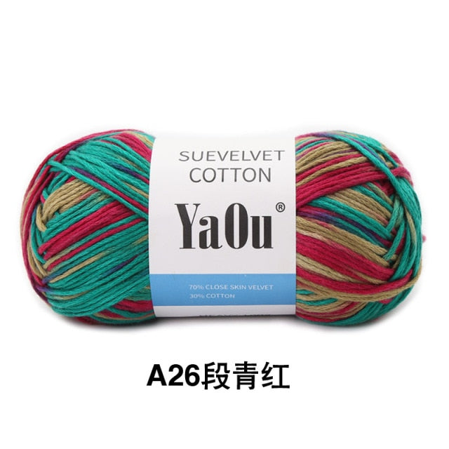 Suevelvet Cotton Knitting Yarn