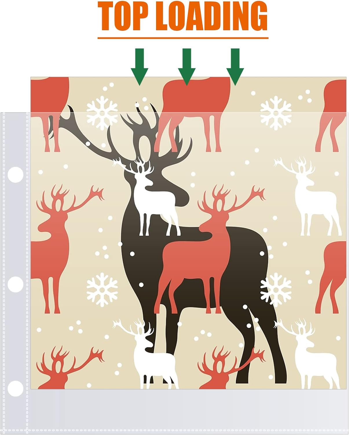 12X12 Scrapbook Page Protectors, 50 Pack, Scrapbook Refill Pages Protective Sleeves, Heavyweight, Fit Scrapbook Binder and 12X12 Photo Album Refill Pages