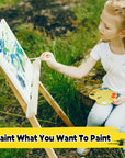 12 Pack Stretched Canvases for Painting with 11X14, 9 X12, 8X10, 5X7(3 of Each), Blank Primed Canvas for Oil, Acrylic & Others, Multi Size Set for Artist, Student and Beginners