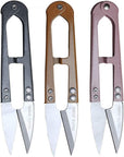 4.1Inch Sewing Scissors Yarn Thread Scissors Mini Small Snips Trimming Nipper - Great for Stitch,Diy Supplies (3PCS, Multicolor)