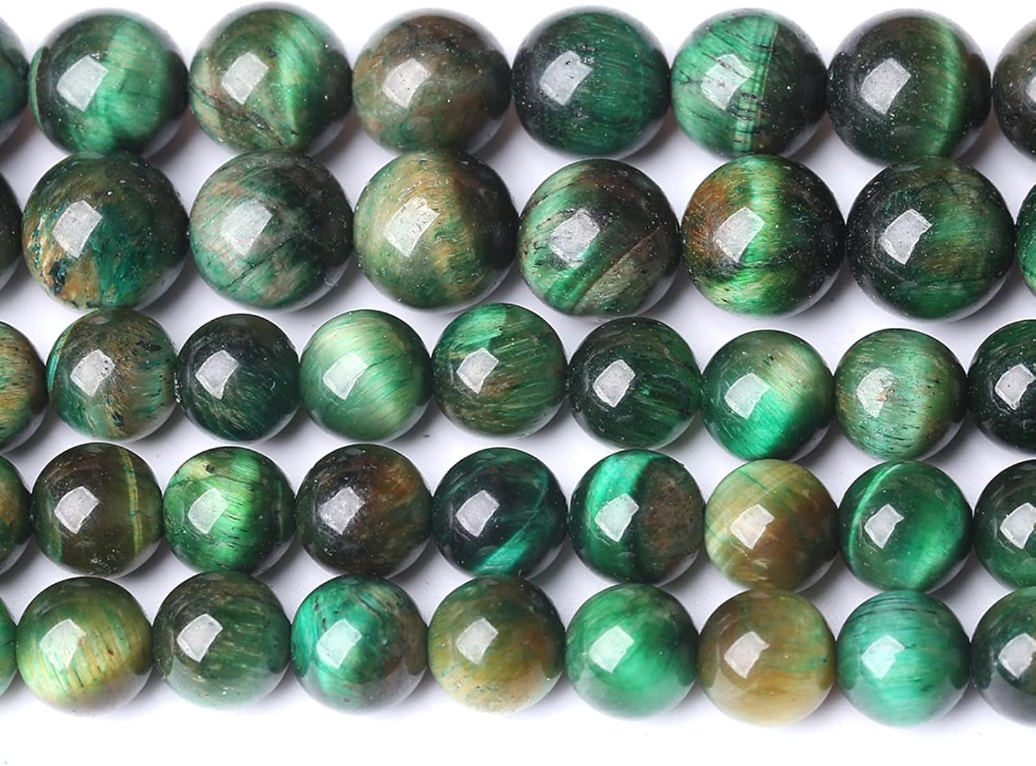 6MM 60PCS Natural Stone Black Labradorite Beads for Jewelry Making DIY Bracelet