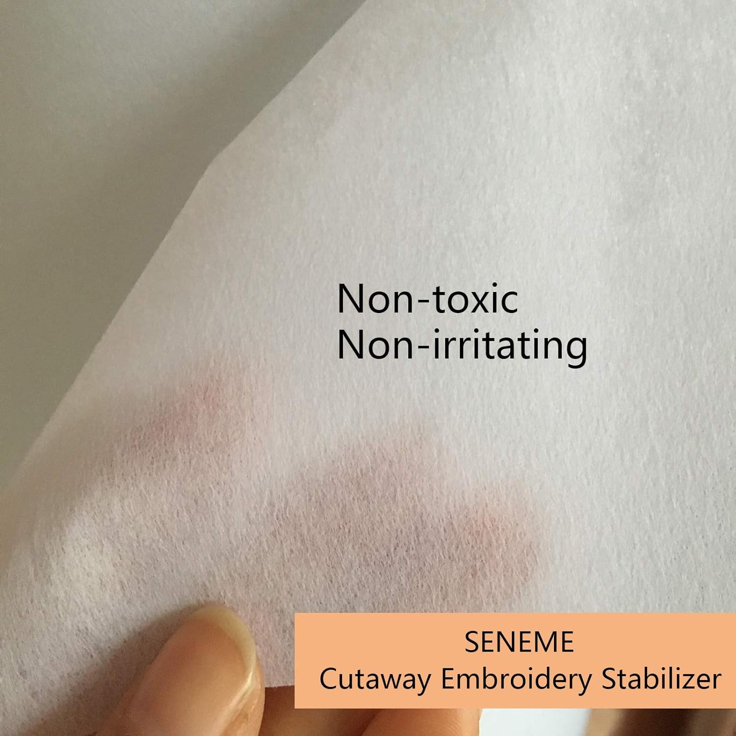 Cut Away Stabilizer for Embroidery Backing 10"X12" - 100 Sheets,  2.5Oz Medium Weight Embroidery Stabilizer - Cut Away Embroidery Stabilizer for Machine and Hand Sewing - Fits 5"X7" Hoops