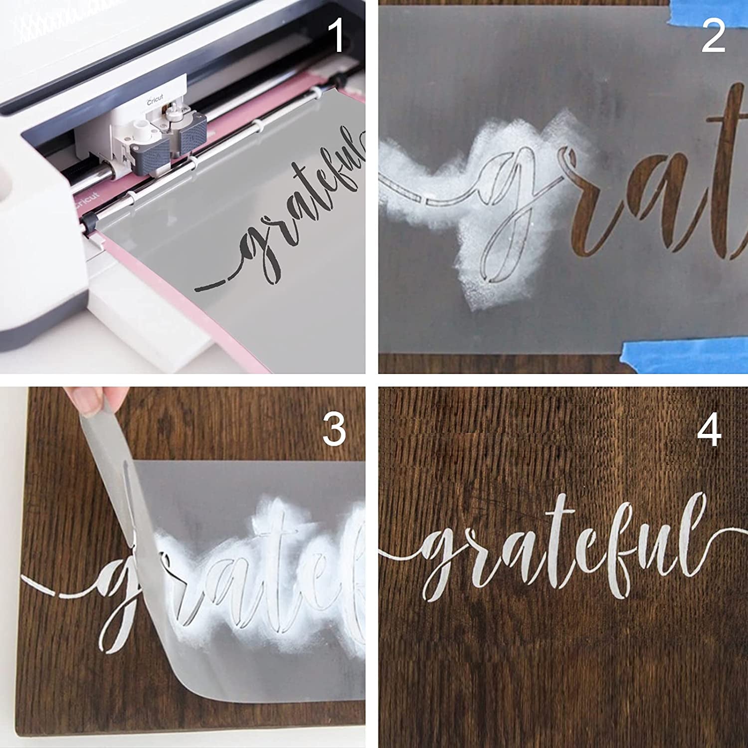 36 Pieces 6Mil Clear Plastic Acetate Sheet for Craft, 12X12 Inch, Blank Stencil Sheets, Mylar Templates for Vinyl Cutting