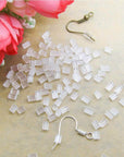 Clear Earring Backs, 1000PCS Earring Stoppers, Hypo-Allergenic Jewelry Accessories, Silicone Earring Backing Replacements