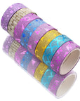 30 Rolls Washi Masking Tape Set,Decorative Craft Tape Collection for DIY and Gift Wrapping with Colorful Designs and Patterns