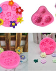 Silicone Mould for Flower and Butterfly Candy - for Cake Decoration,Chocolate Fudge, Polymer Clay, Soap, Confectionery Projects.