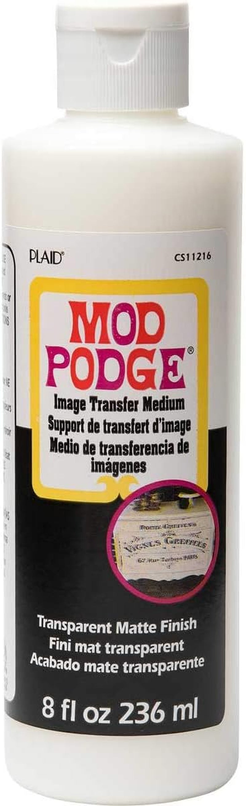 Transfer Medium, Clear, 8 Oz
