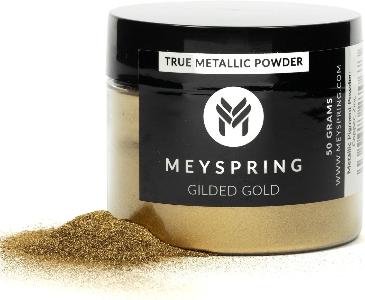 Gilded Gold - Metallic Pigment Powder for Resin Art - Fine Gold Resin Pigment - Epoxy Resin Color Pigment - Gold Epoxy Pigment - 50 Grams
