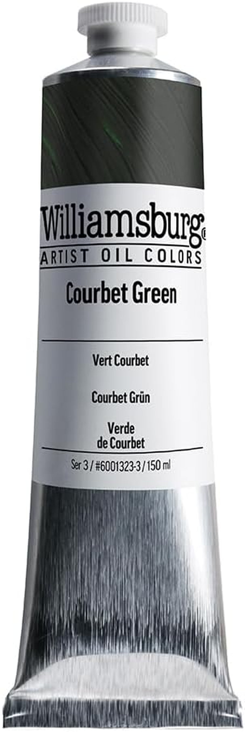 Artist Oil Colors by GOLDEN, Courbet Green, 150 Ml Tube, Professional Oil Paint, Semi-Opaque