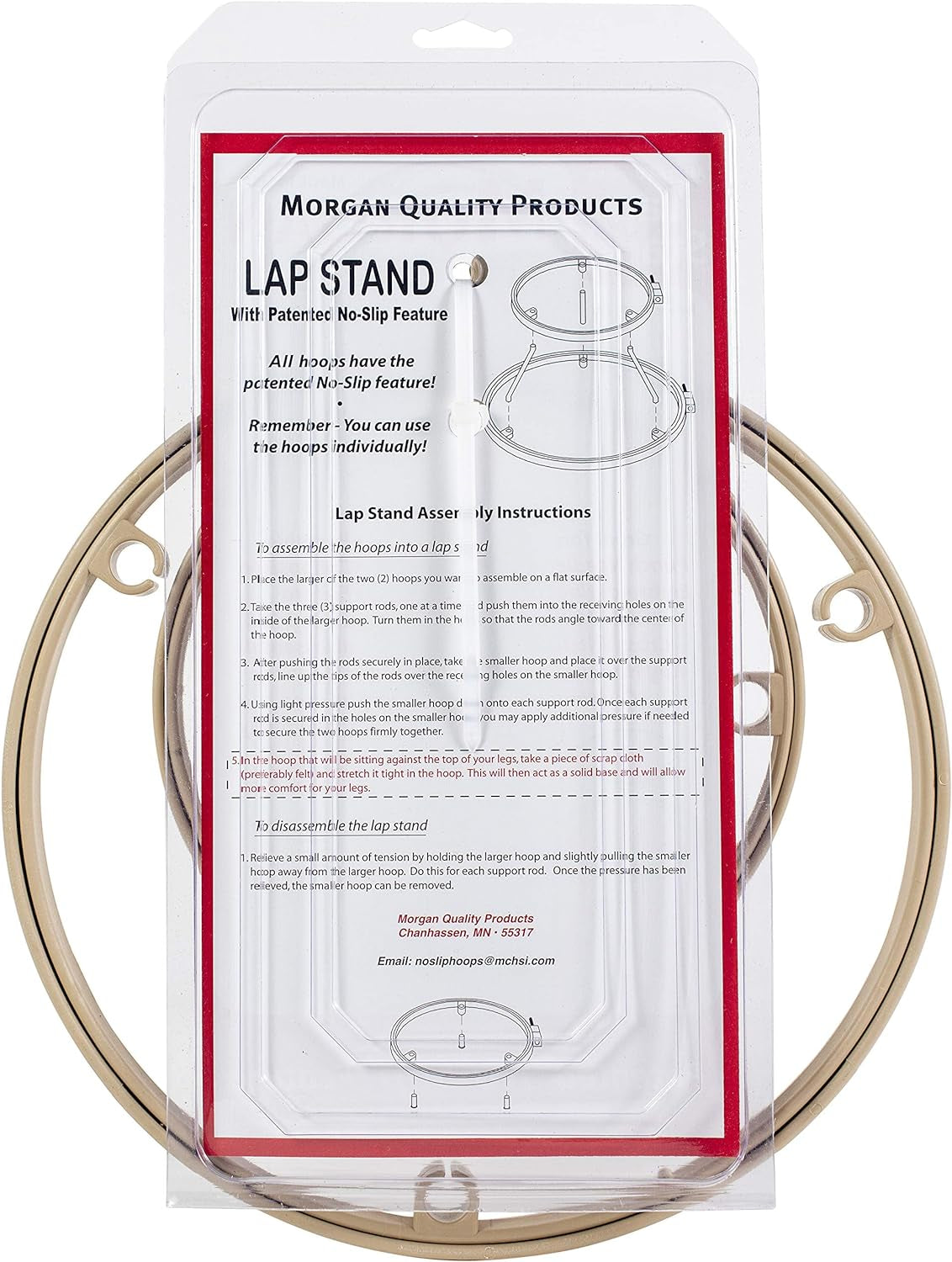 Lap Stand Combo 7" & 10" Hoops (Packaging May Vary)