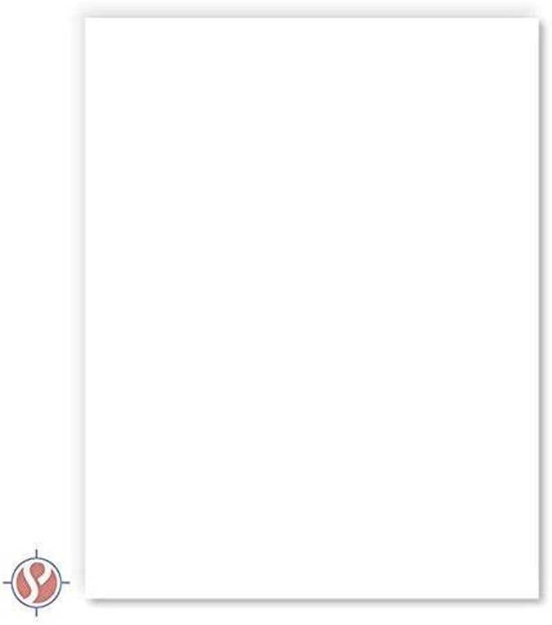 White Cardstock - for School Supplies, Kids Art &amp; Crafts, Invitations, Business Card Printing | Extra Thick 100 Lb Card Stock, 8.5 X 11 Inch, Heavy Weight Hard Cover Stock (270 Gsm) 50 Sheets per Pack