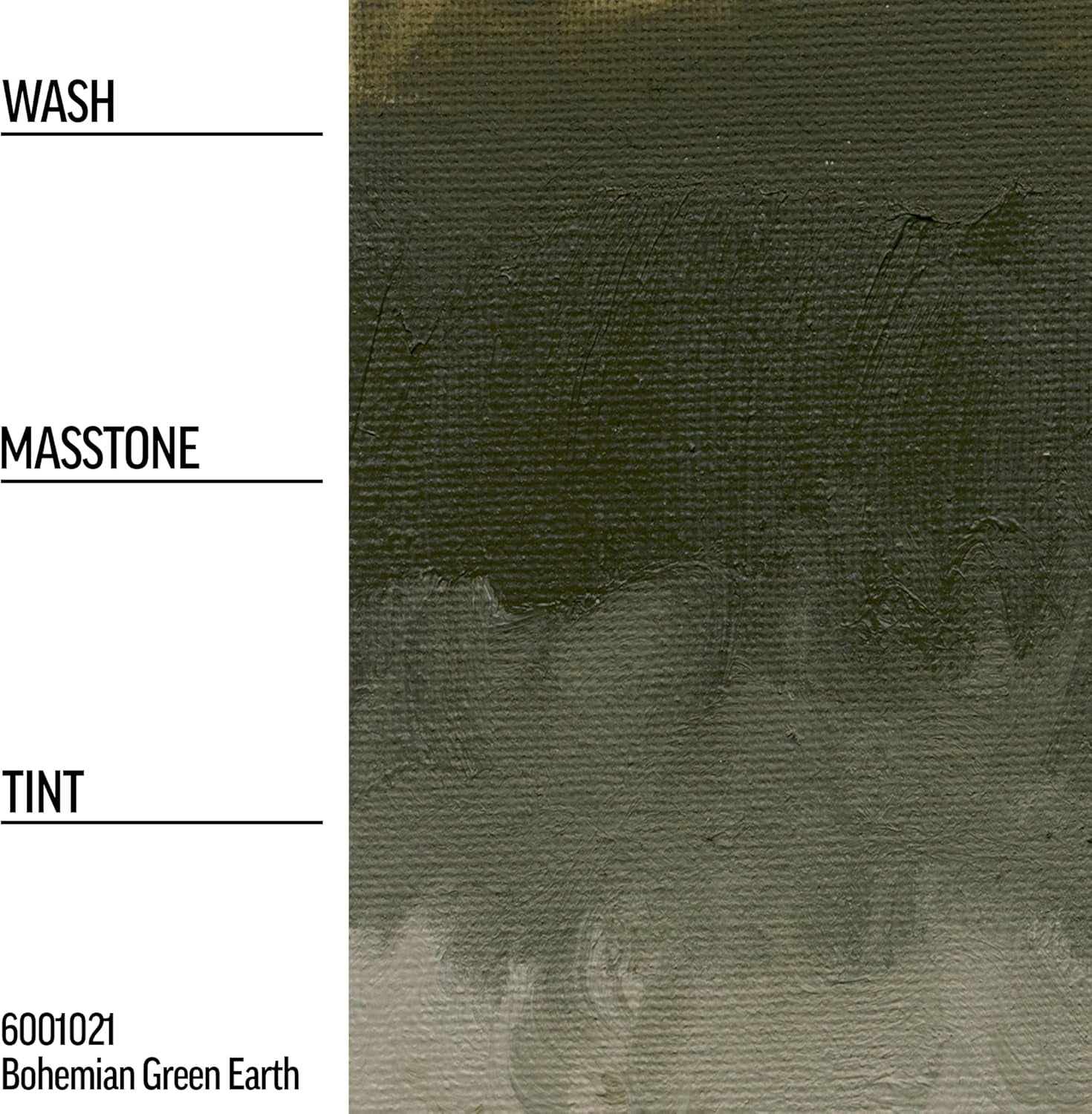 Artist Oil Colors by GOLDEN, Bohemian Green Earth, 150 Ml Tube, Professional Oil Paint, Opaque