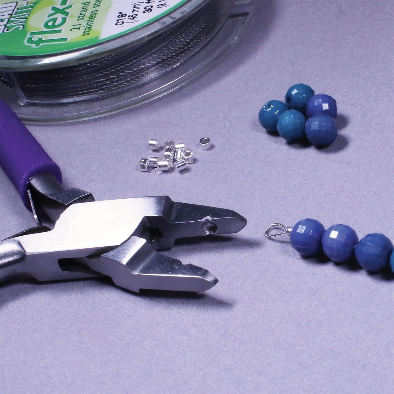 Magical Crimping Pliers, Transforms 2Mm Tubes into round Beads, 1 Piece