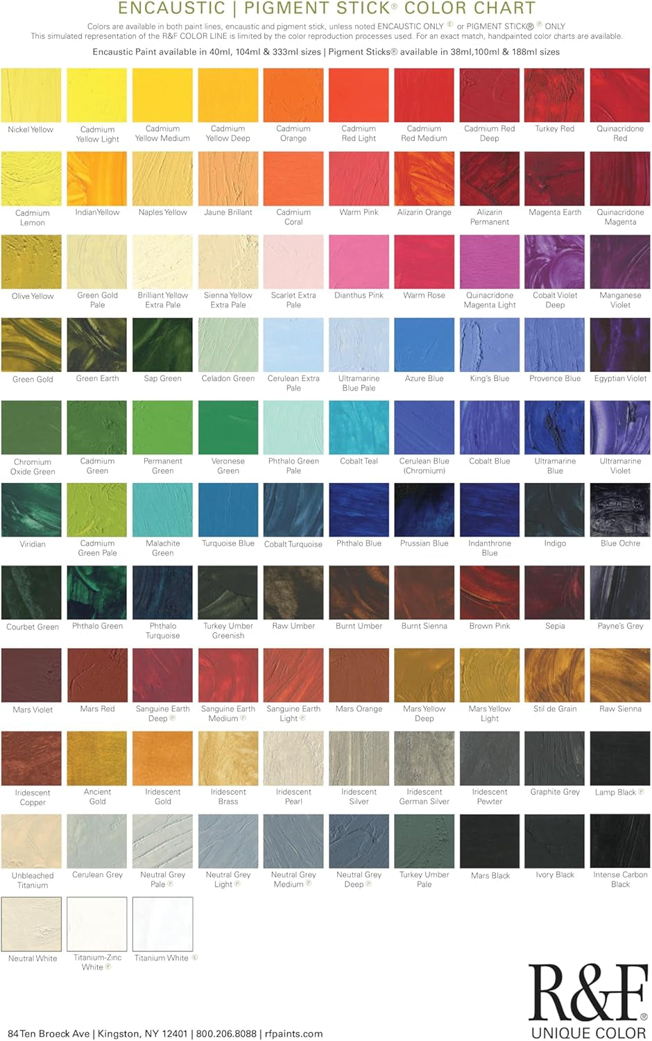 Handmade Paints 19Ml Oil Pigment Stick Trial Set, Set of 3