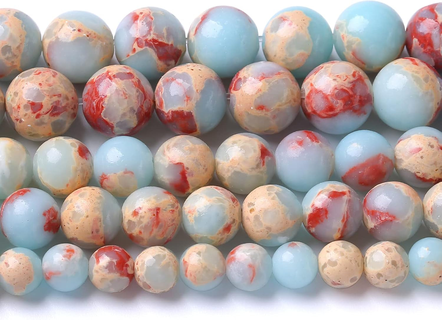 6MM 60PCS Natural Stone Black Labradorite Beads for Jewelry Making DIY Bracelet
