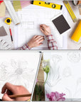 Tracing Paper Roll 18 Inch X 60 Yards White Trace Paper Translucent Pattern Paper for Drawing Sewing