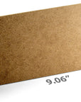 5”X9” MDF Board for Crafts, Medium Density Fiberboard, Board 1/8 Inch Thick, Hardwood Board 20PK (83154),Brown
