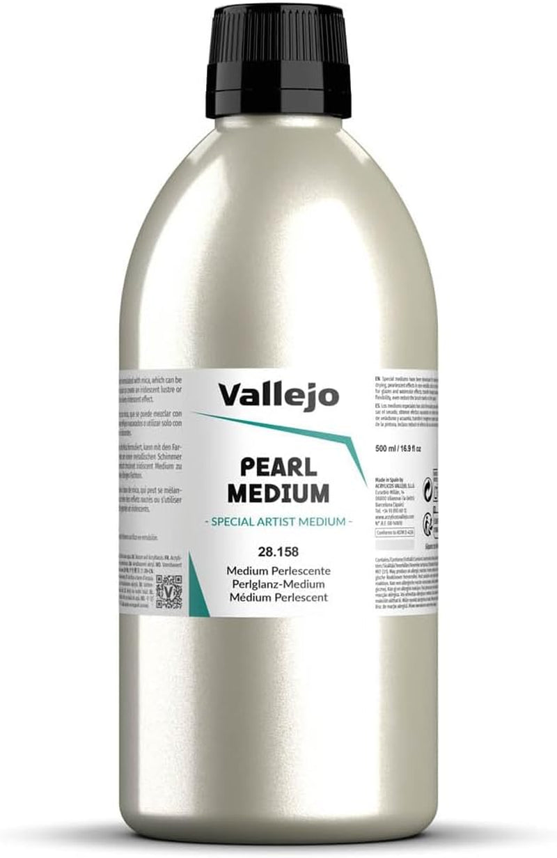 : Acrylic Pearlescent Iridescent Medium : 500Ml