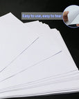 A4 Size 8.3X11.5 Inch Clear Double Sided Adhesive Tape Sheets, Super Strong Sticky Tape, DIY Art, Craft, Home Decorative Tape with White Liner (20)