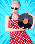 48 Pieces 50S Party Favors 50S Buttons Pins 1950'S Theme Party Decorations Accessories for Backpacks Jean Jackets 12 Styles