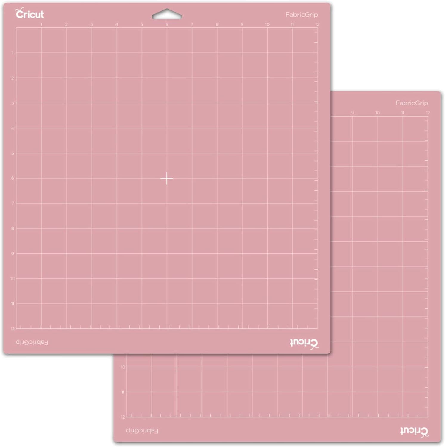 Fabricgrip Adhesive Cutting Mat 12"X24", High Density Fabric Craft Cutting Mat, Made of Quality Material to Withstand Increased Pressure. Use for  Explore Air 2/ Maker, (1 CT)