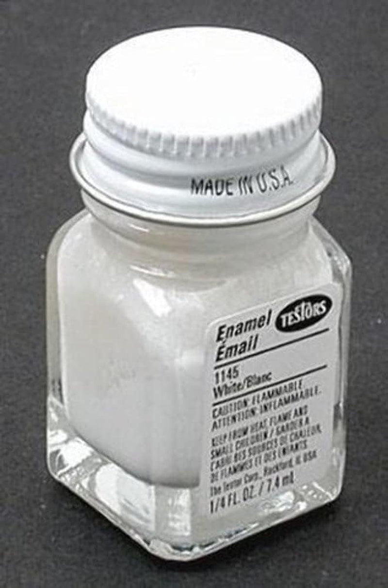 Testor'S 1145TT 1/4 Oz White Gloss Enamel Hobby Paint