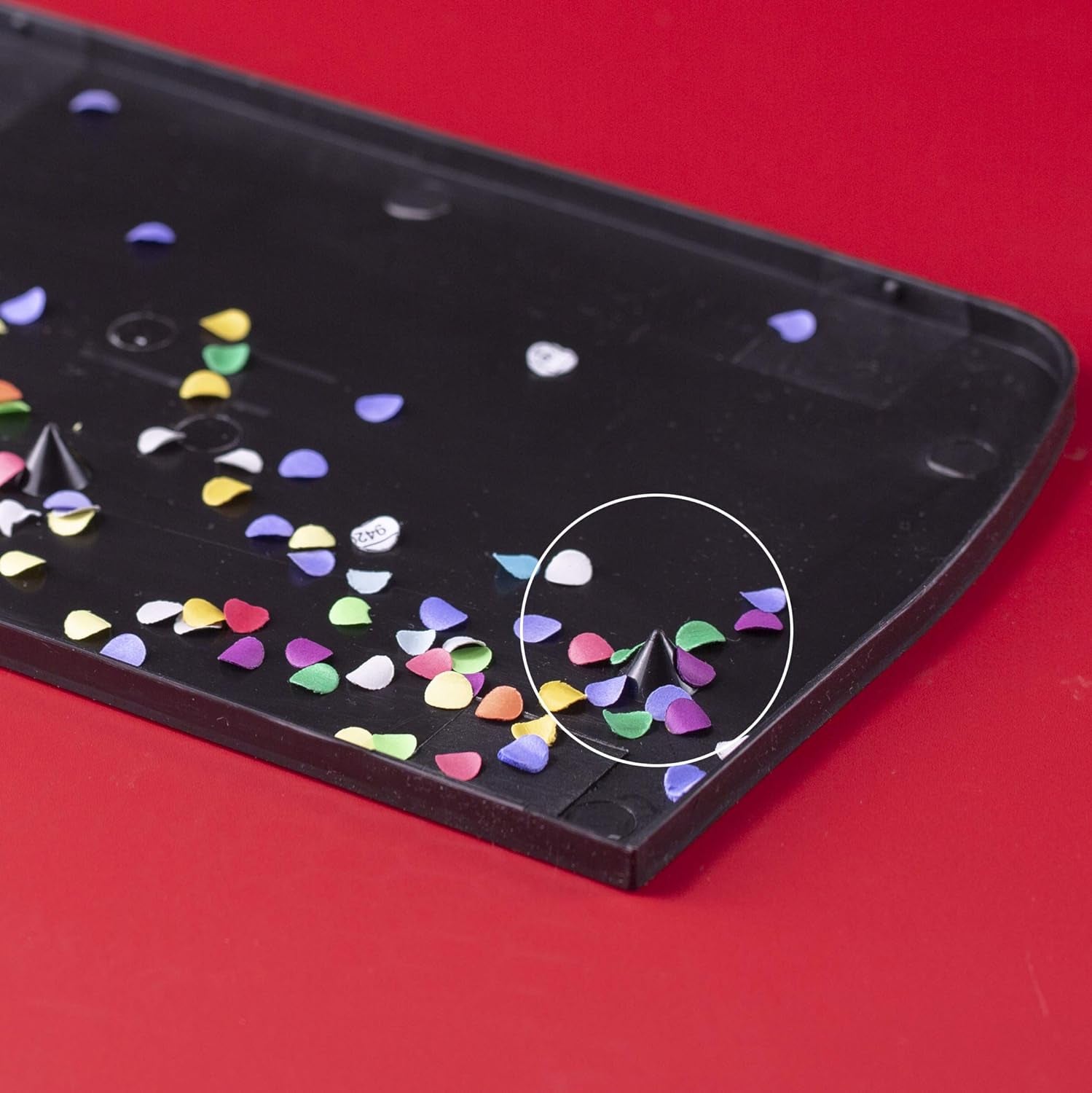 Medium Duty 3 Hole Punch with Ergonomic Handle, 30 Sheet Capacity, Black (90088)