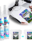 2X100Ml Sublimation Spray, Sublimation Coating Spray for All Fabric, Including 100% Cotton, Polyester, Carton, Tote Bag, Pillows, Mugs, Canvas, Quick Dry & Super Adhesion, High Gloss Vibrant Color