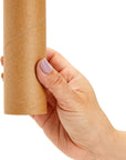 36 Pack Brown Cardboard Tubes for Crafts, DIY Craft Paper Roll for Diorama (1.6 X 4.7 In)