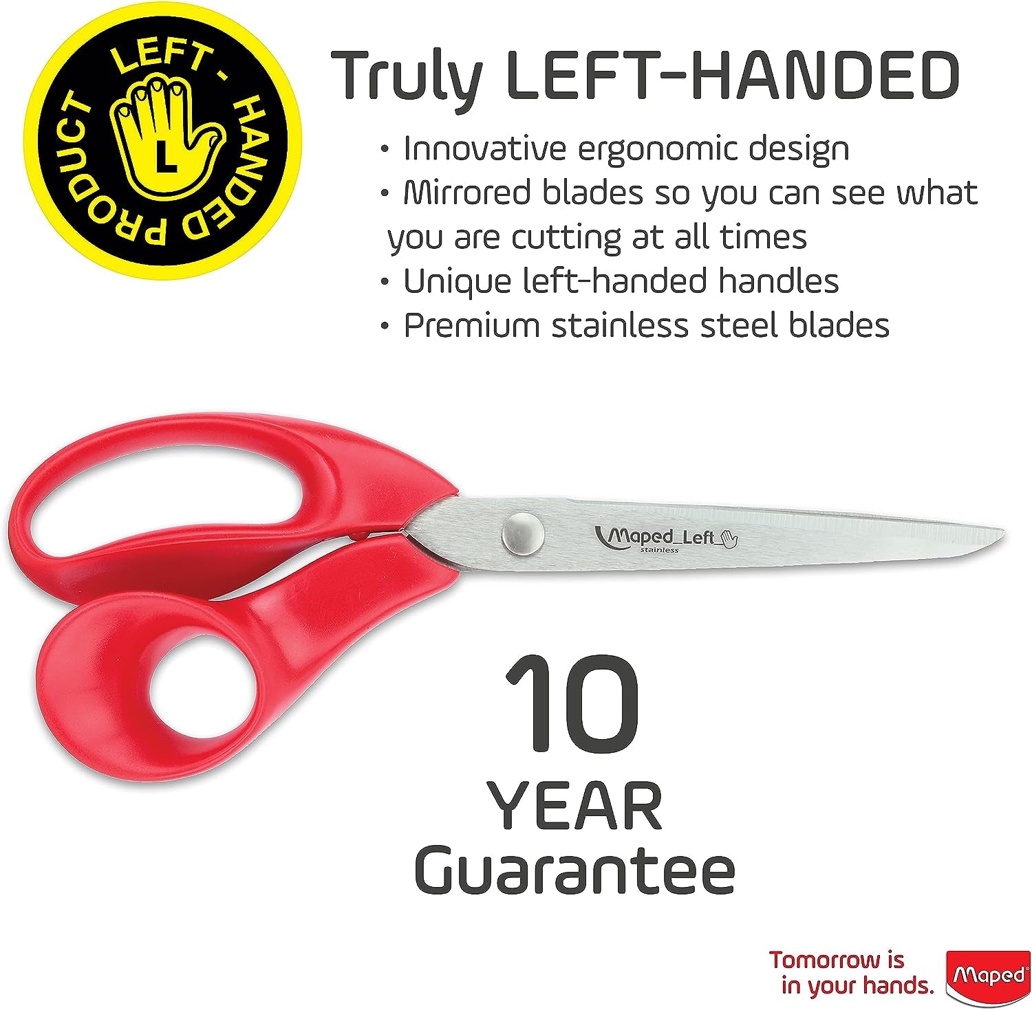 - Expert Left-Handed 8.25 Inch Scissors - Multipurpose - Left Handed