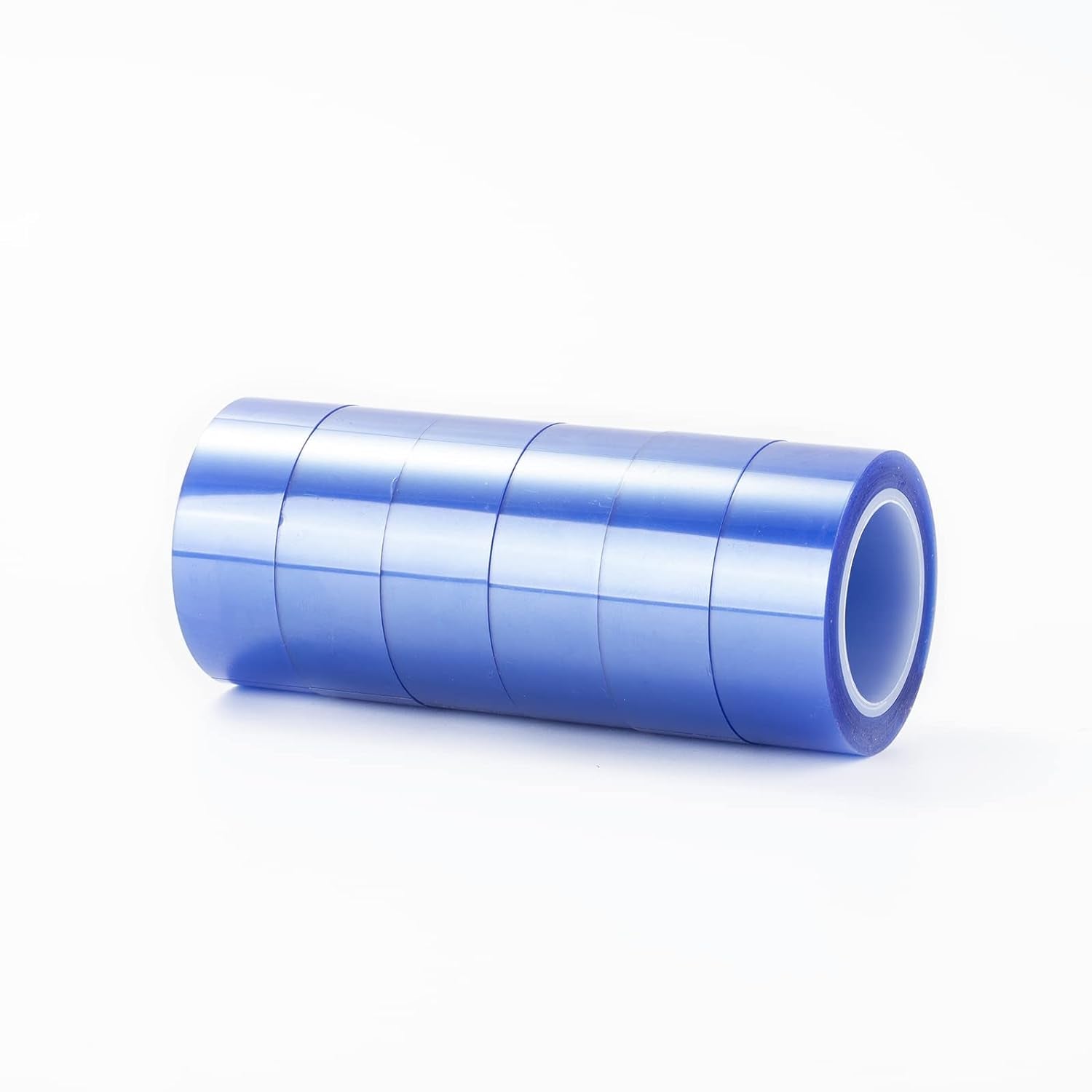 6 Rolls Sublimation Blanks 0.8 Inch X 52 Ft Heat Resistant Tape, Blue Heat Tape, Thermal Tape up to 250 C(480 F) for Sublimation Tumblers Mugs Sublimation Print Heat Press