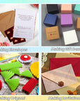 Scoring Board, Envelope Maker, Envelope Punch Board, Scoring Tool, Small Score Board for Paper Crafts, Multi-Purpose Scoring Board for Card Making, Mini Envelope Making and Gift Box Making
