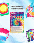 20 Colors Tie Dye Kit, Tie Dye Shirt DIY Fabric Dye for Women, Kids, Men, with Rubber Bands, Great for Family Friends Group Party Supplies