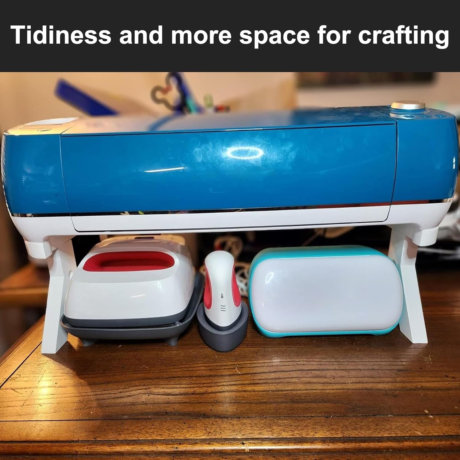 Stand Legs Compatible with Maker 3 and Maker, Machine Organization and Storage, Maker 3 Accessories Organizer, save Space for Craft Desk, Room, Shelf and Table