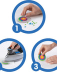Beads Small Fun Shaped Pegboards-5 Count ( Packaging May Vary )