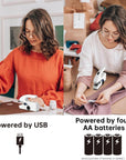 Handheld Sewing Machine,Two Dear,Mini Sewing Machine,Easy to Use and Fast Stitch Suitable for Clothes,Fabrics, DIY Home Travel Electric Handheld Sewing Machine for Beginners