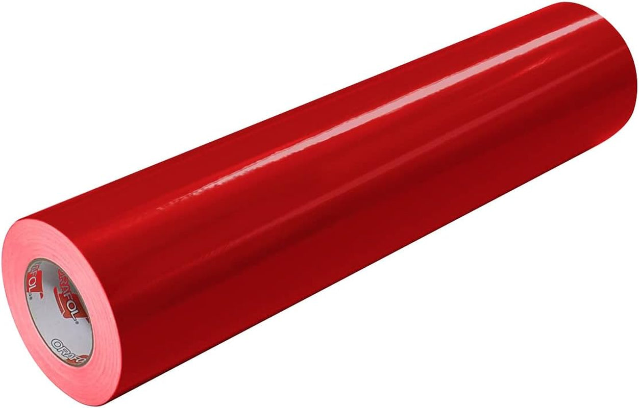 651 Glossy Permanent Vinyl 12 Inch X 6 Feet - Dark Red