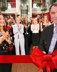 Gold Ribbon Cutting Ceremony Kit – 20 Inch Gold Giant Scissors Giants Ribbon Cutting Scissors with Red Ribbon Grand Opening Ribbon and Scissors for Special Events Inaugurations and Ceremonies