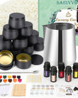 Candle Making Kit for Adults - Full Set Candle Making Supplies - Soy Candle Kit - DIY Starter Scented Soy Candle Making Kit - Perfect Decoration for Family Life