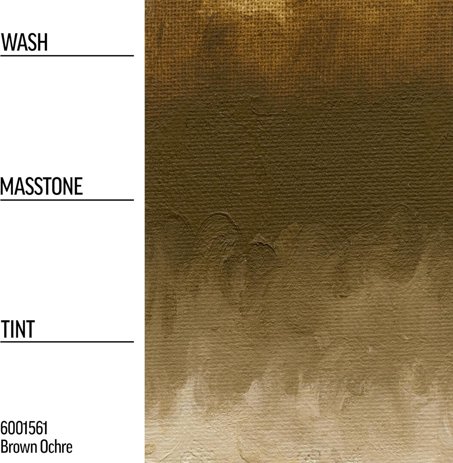 Artist Oil Colors by GOLDEN, Brown Ochre, 37 Ml Tube, Professional Oil Paint, Opaque