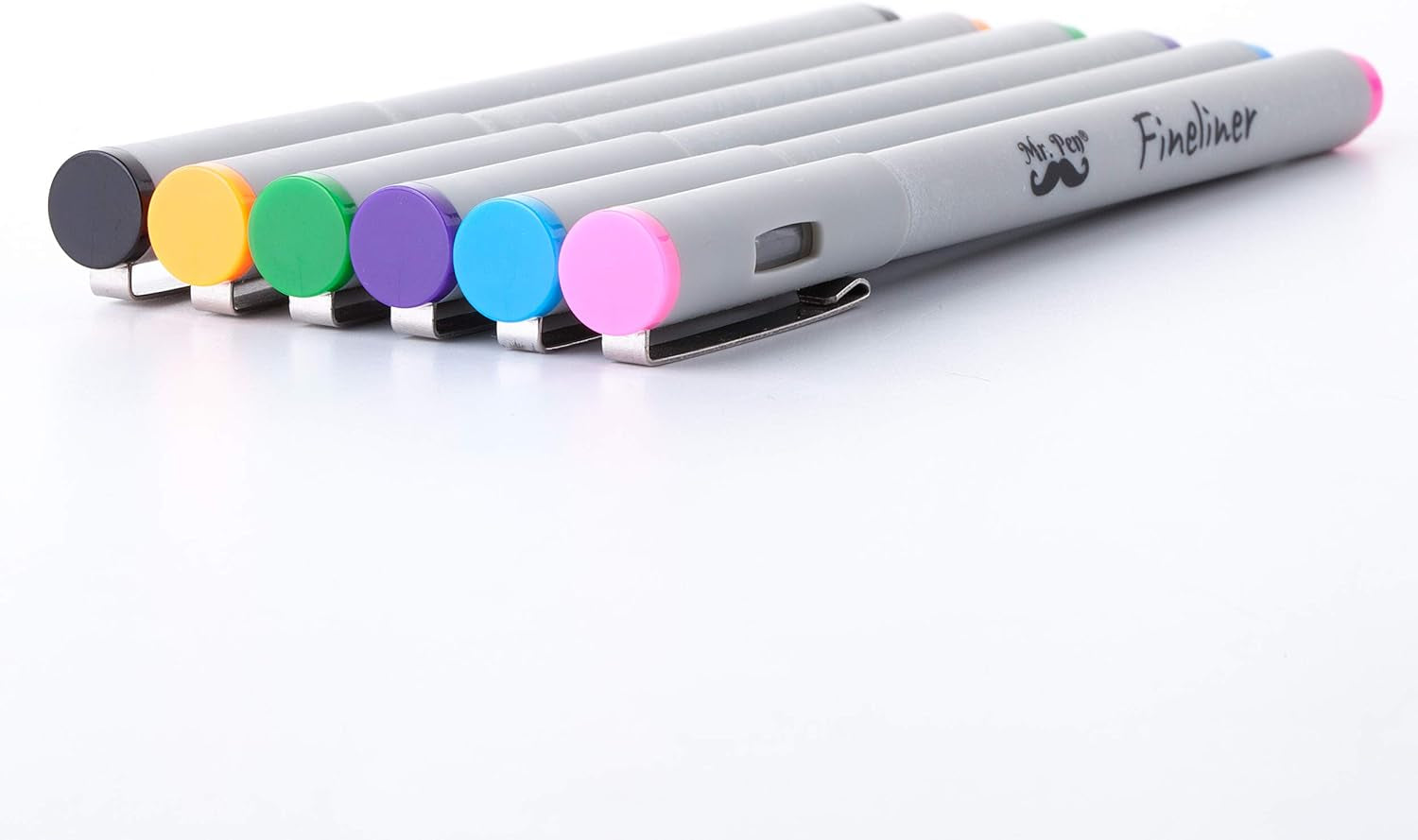 - Fineliner Pens, 0.2 Mm, 6 Pack, Ultra Fine, No Bleed for Bible, Assorted Colors, Art Pens, Fine Point for Drawing, Sketching, Liner