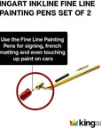 Fine Line Painting Pen Set of 2 Sizes