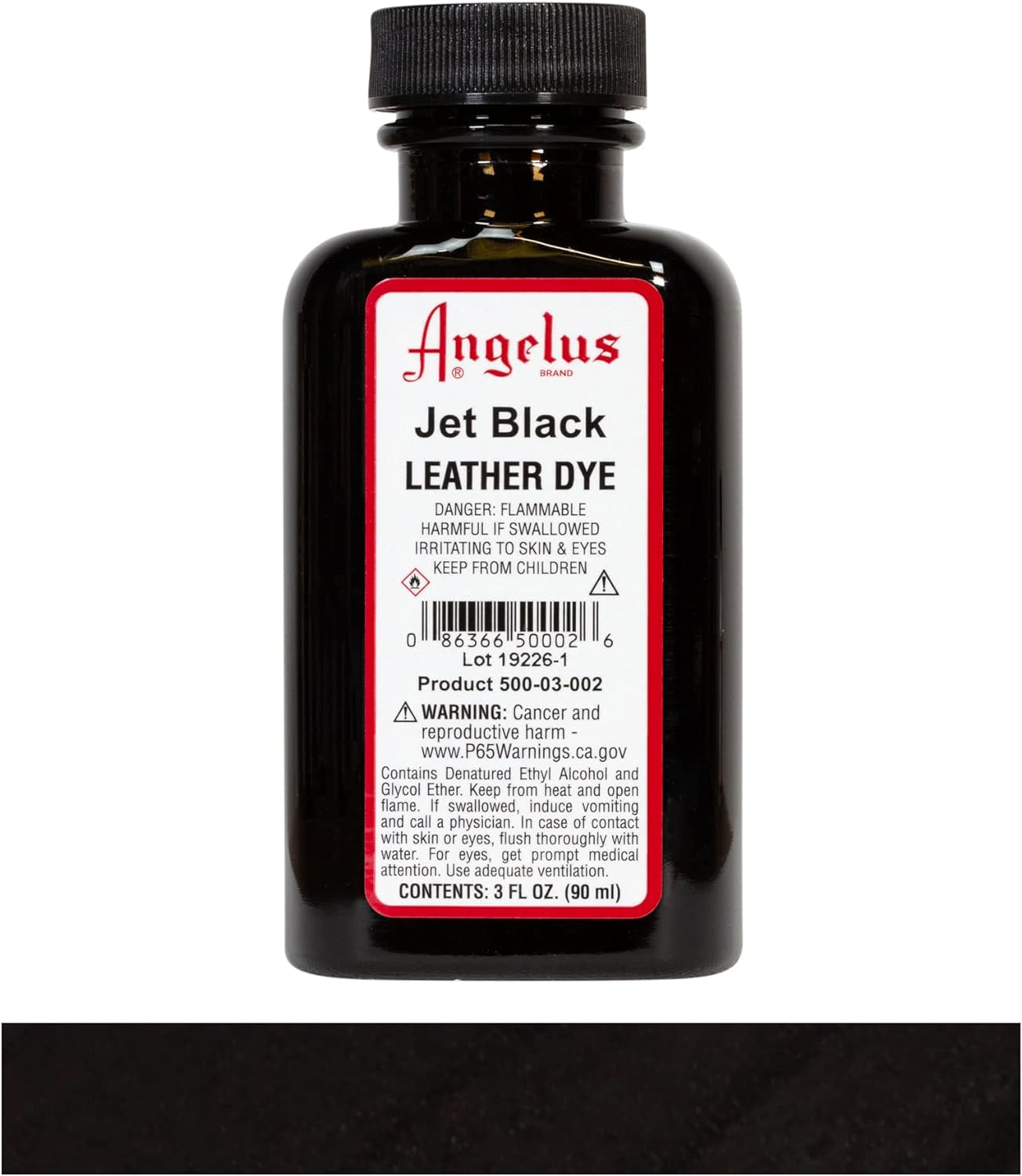 Leather Dye Jet Black - 2 Pack
